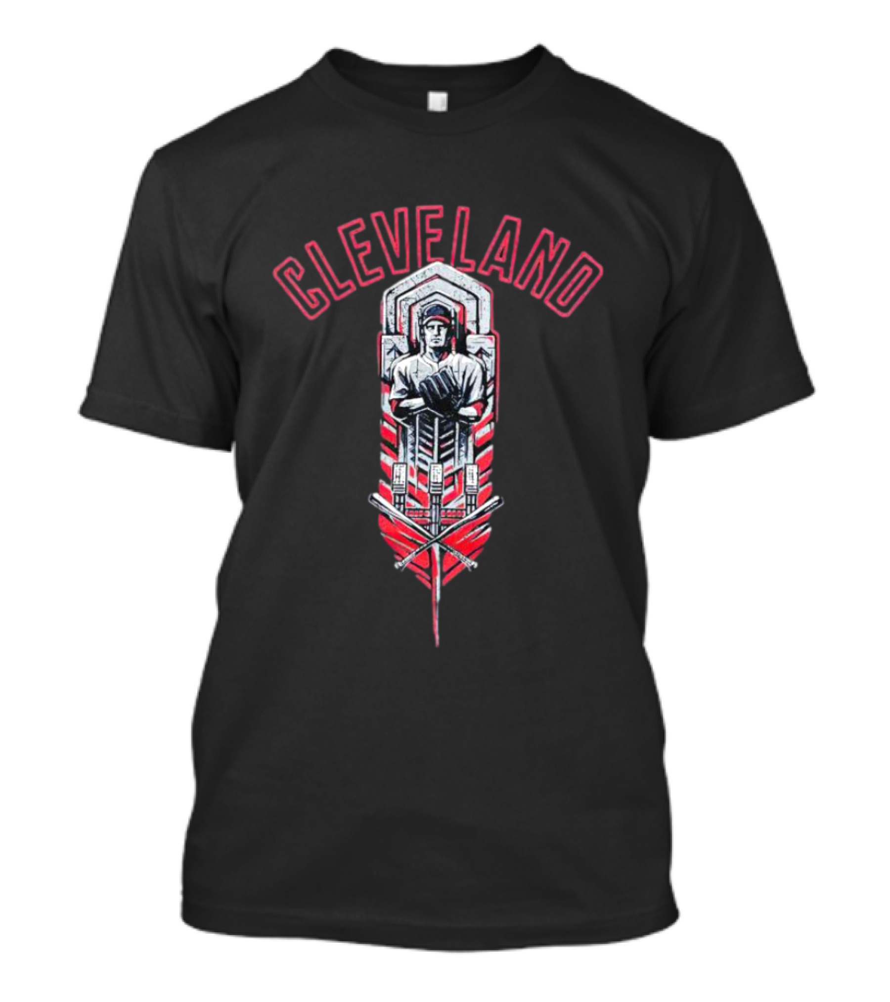 Cleveland Baseball Guardian Icon Tradition T-Shirt