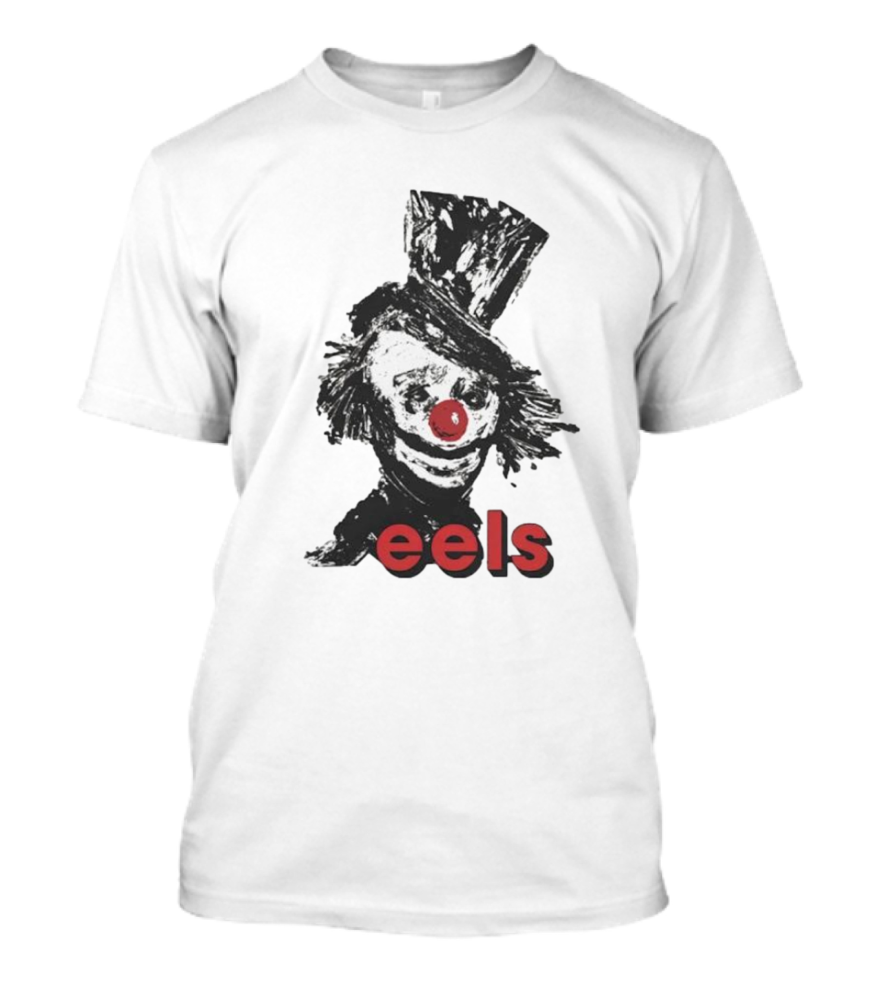 Eels Creepy Clown Art Band Merchandise T-Shirt