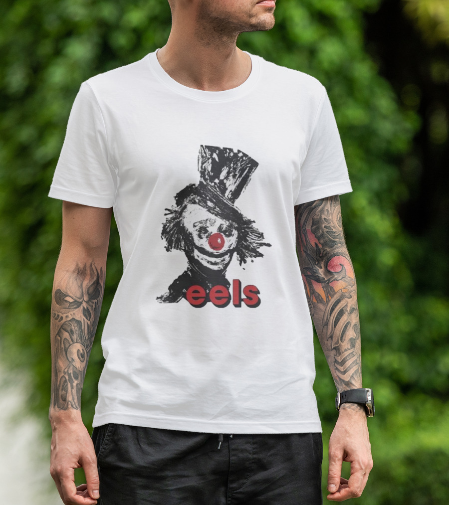 Eels Creepy Clown Art Band Merchandise T-Shirt