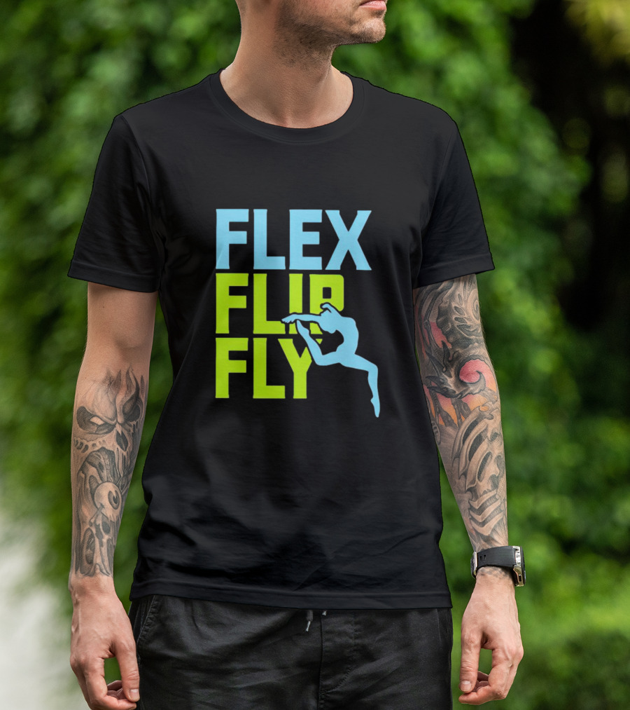 Flex Flip Fly Acrobatics T-Shirt
