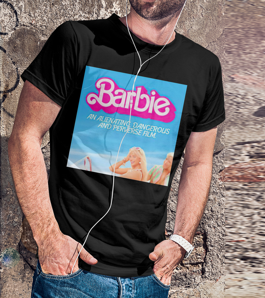 Barbie An Alienating Dangerous And Perverse Film Retro Beach Vibes T-Shirt