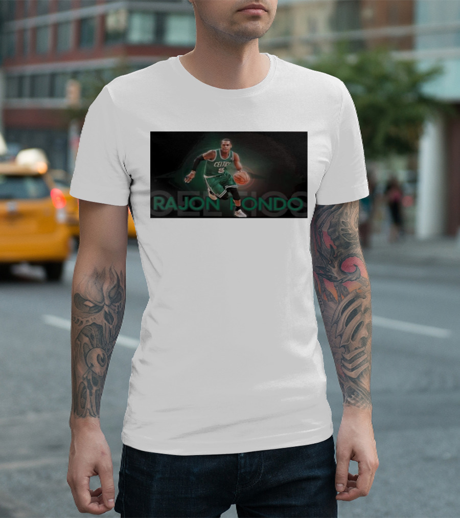 Rajon Rondo Celtics Basketball Team T-Shirt