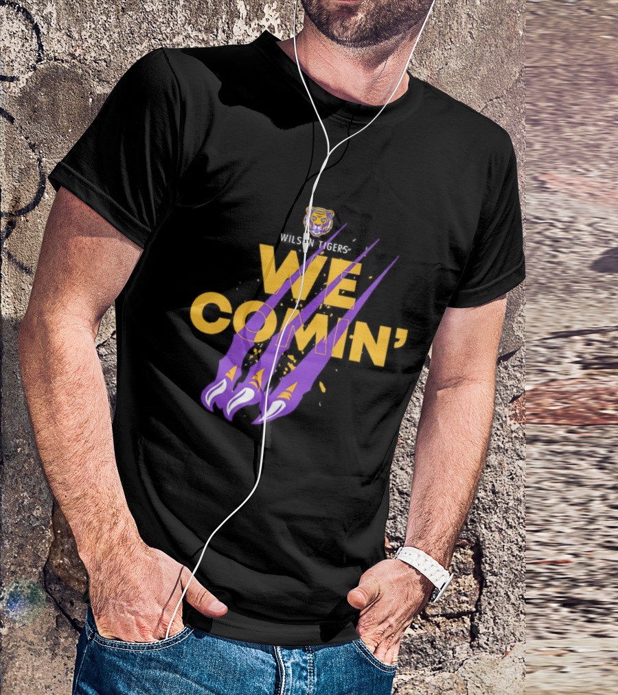 Wilson Tigers We Comin' Tiger Claw Marks T-Shirt