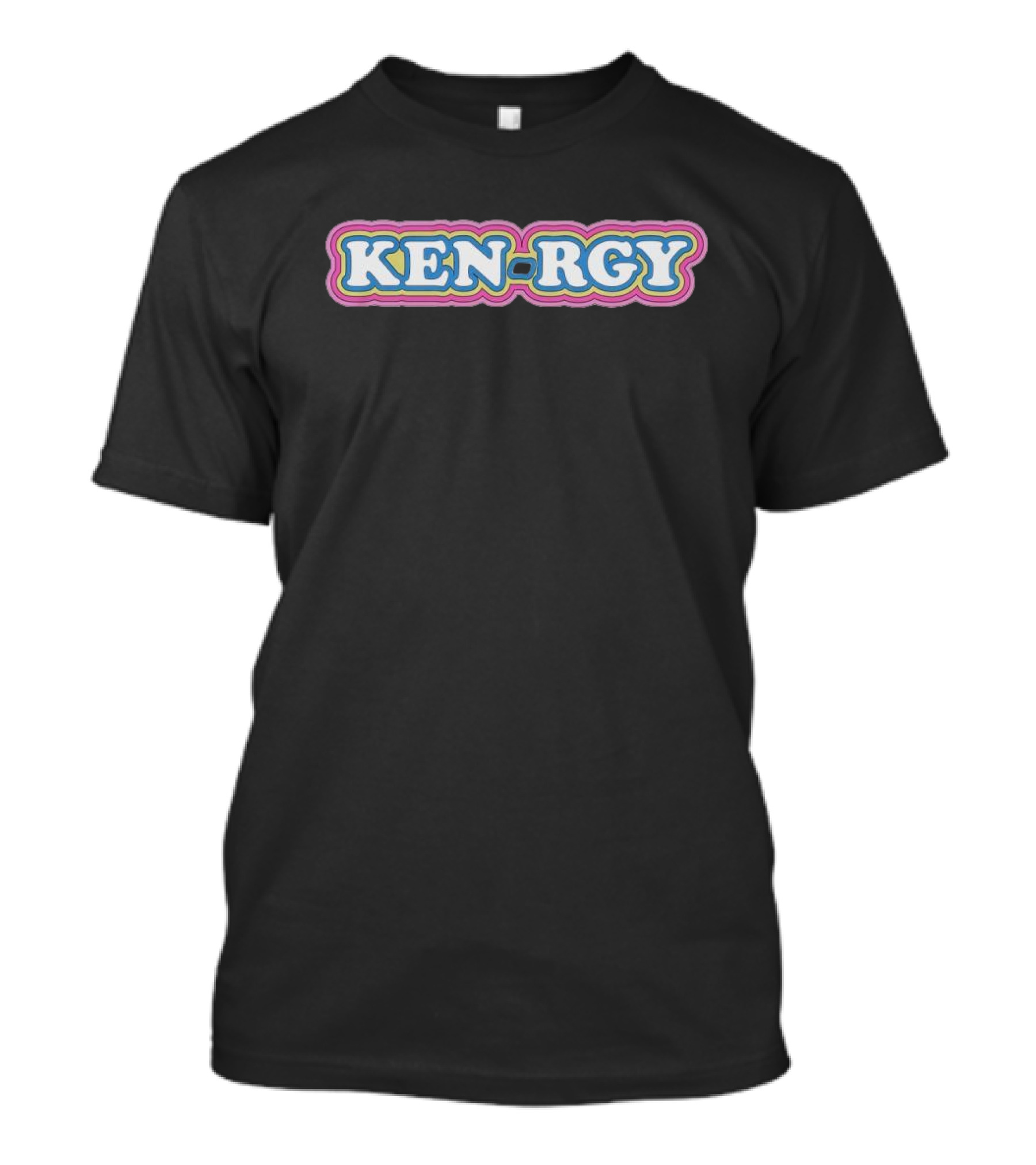 Barbie Ken-rgy Retro Bold Lettering T-Shirt