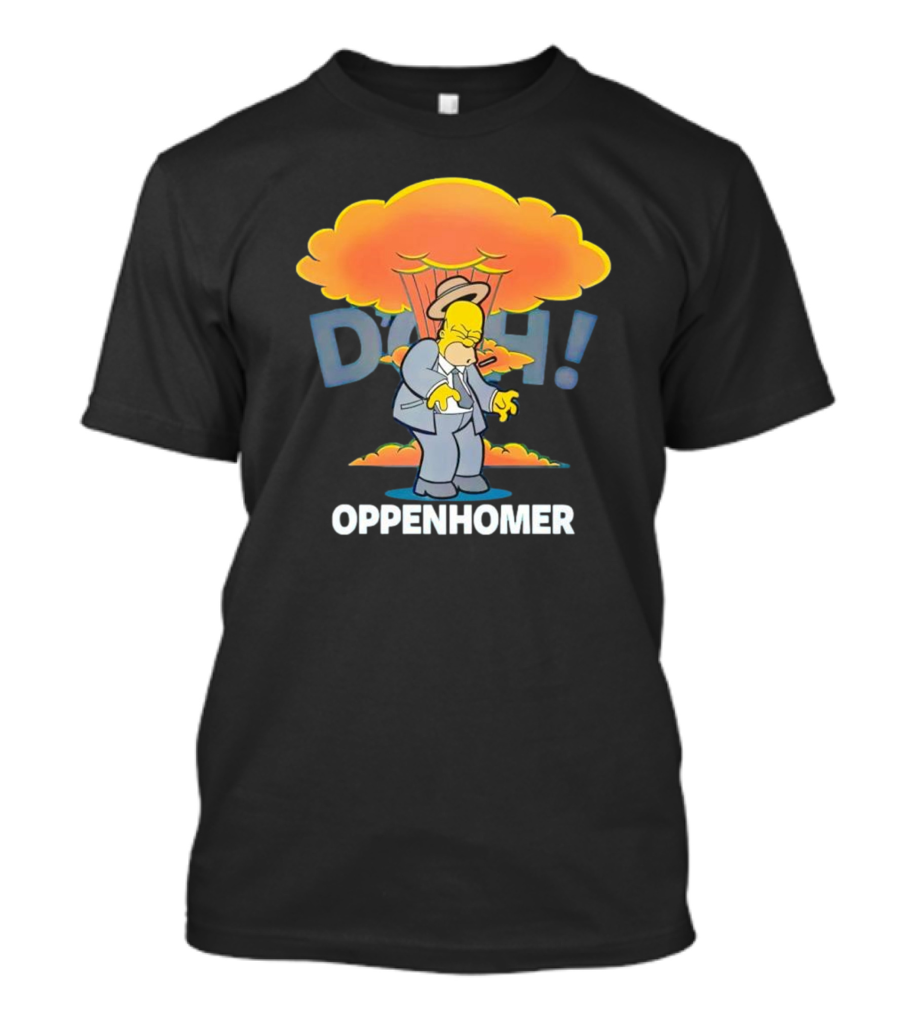 Oppenhomer Homer Simpson D'oh Explosion T-Shirt