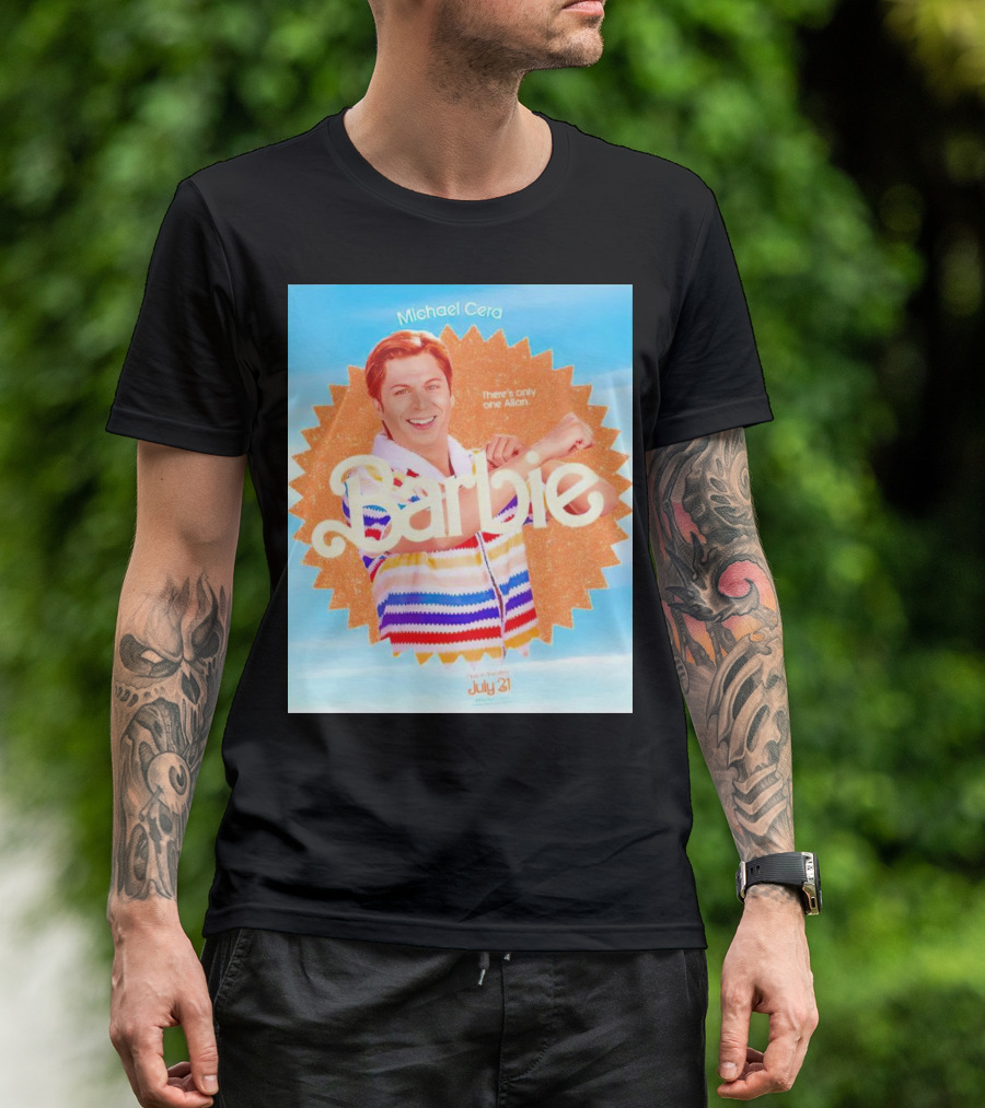 Michael Cera Barbie There's Only One Allan July 21 T-Shirt