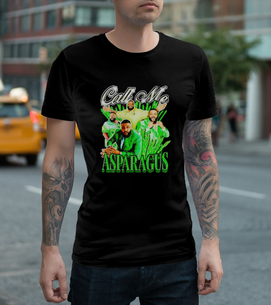 Call Me Asparagus DJ Khaled Green T-Shirt