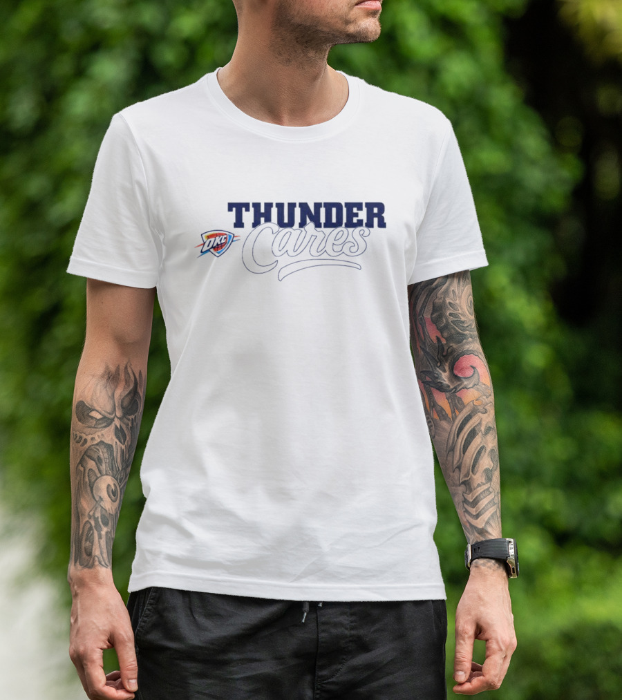 Thunder Cares Oklahoma City Thunder T-Shirt