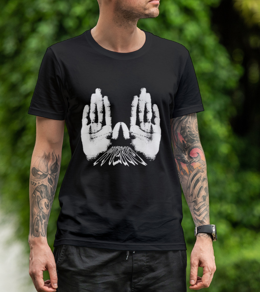 W Hands More Love Less Ego T-Shirt