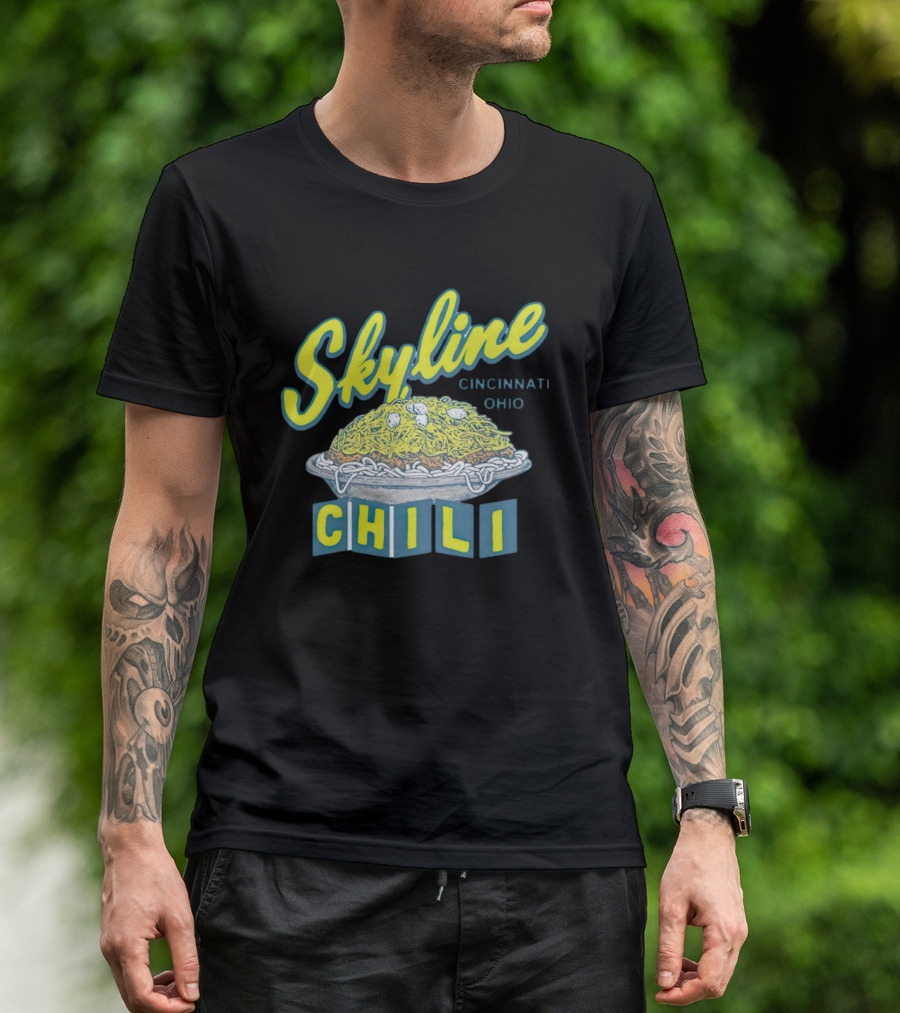Skyline Chili Cincinnati Ohio Noodle Bowl T-Shirt