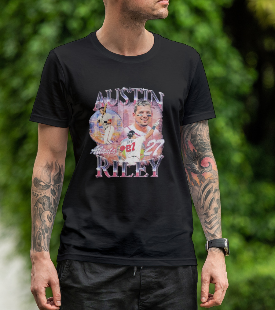 Austin Riley Atlanta 27 Baseball T-Shirt