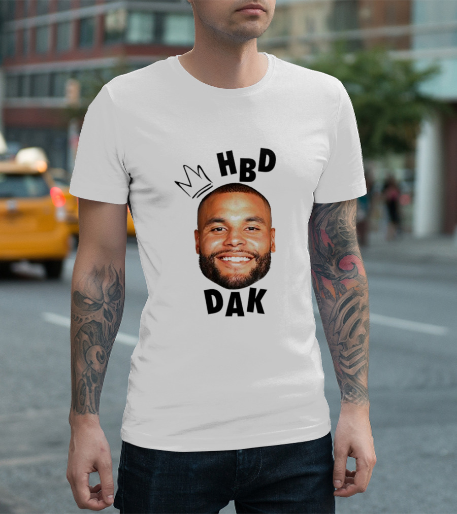 HBD Dak Prescott Birthday Celebration Iconic T-Shirt