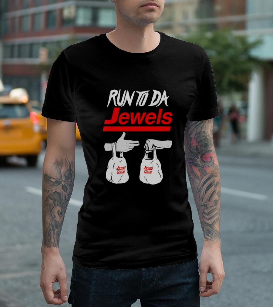 Run to Da Jewels Jewel Osco Bags with Iconic T-Shirt