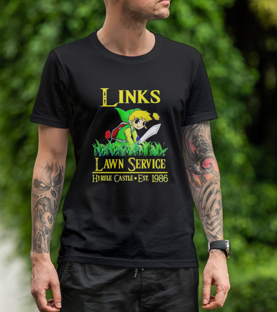 Links Lawn Service Hyrule Castle Est. 1986 T-Shirt