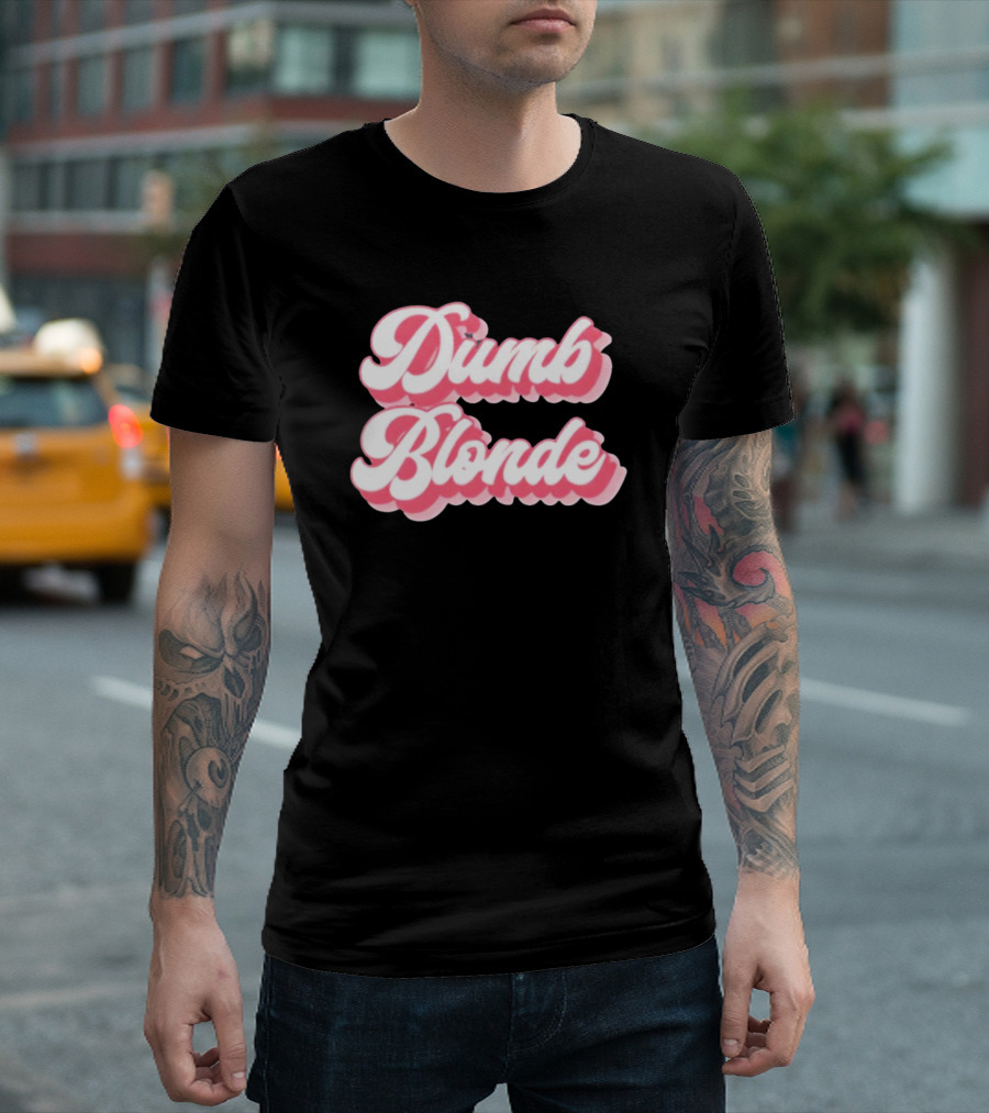 Dumb Blonde Barbie Movie Aesthetic T-Shirt