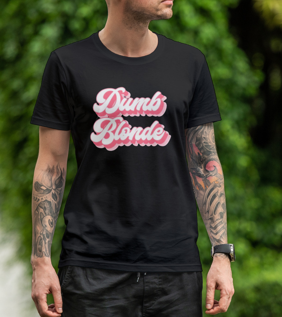 Dumb Blonde Barbie Movie Aesthetic T-Shirt