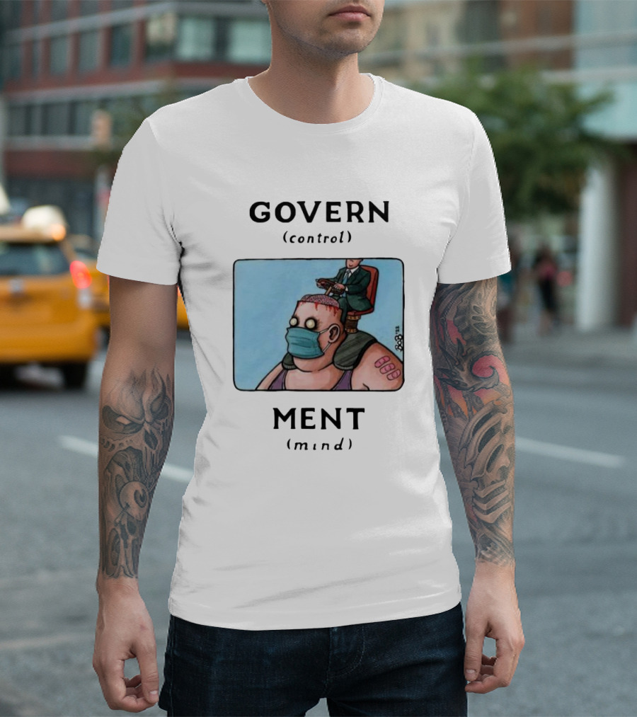 GOVERN Control MENT Mind Puppet Master T-Shirt