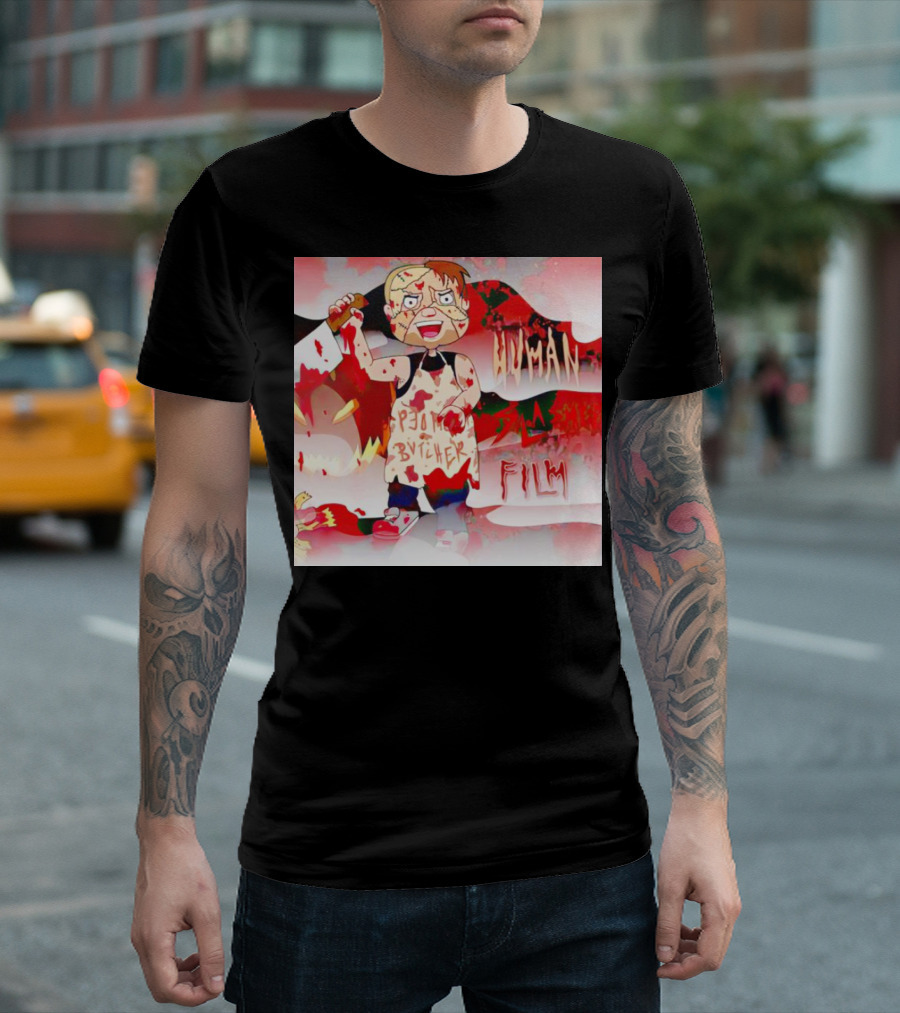PEOPLE BUTCHER HUMAN SLASHER FILM T-Shirt