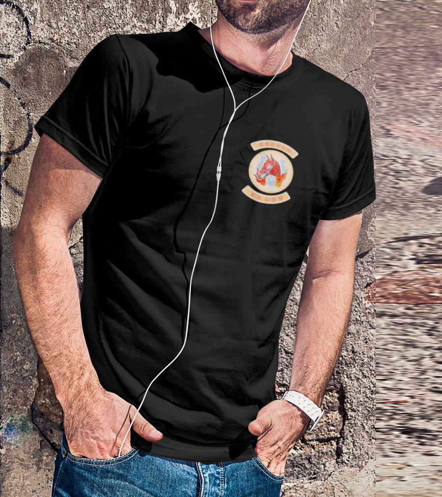 Kendom Saloon Vintage Fire Helmet Emblem T-Shirt