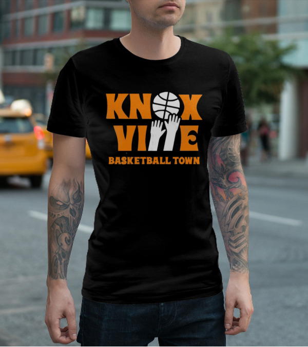 Knoxville Basketball Town Hoops Enthusiast T-Shirt