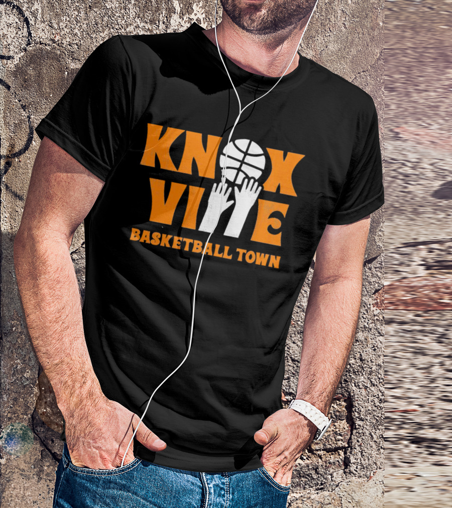 Knoxville Basketball Town Hoops Enthusiast T-Shirt