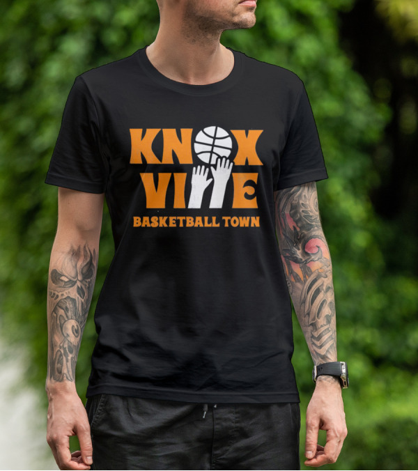 Knoxville Basketball Town Hoops Enthusiast T-Shirt