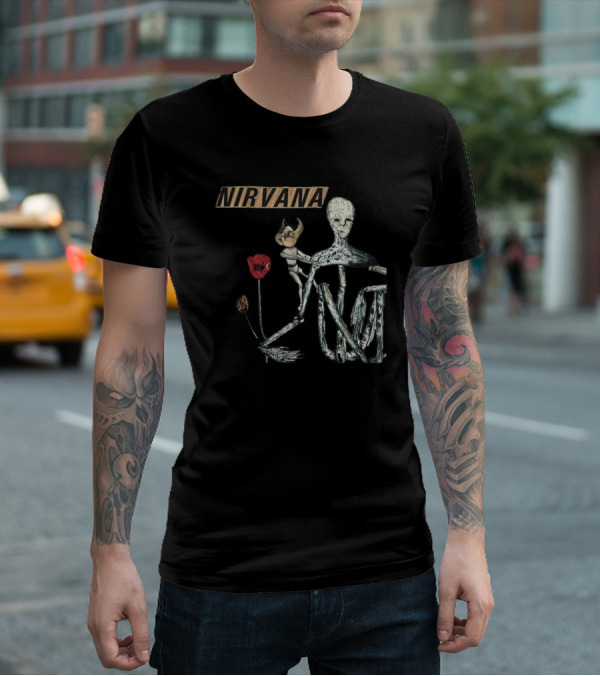 Nirvana Incesticide Vintage Album Cover T-Shirt