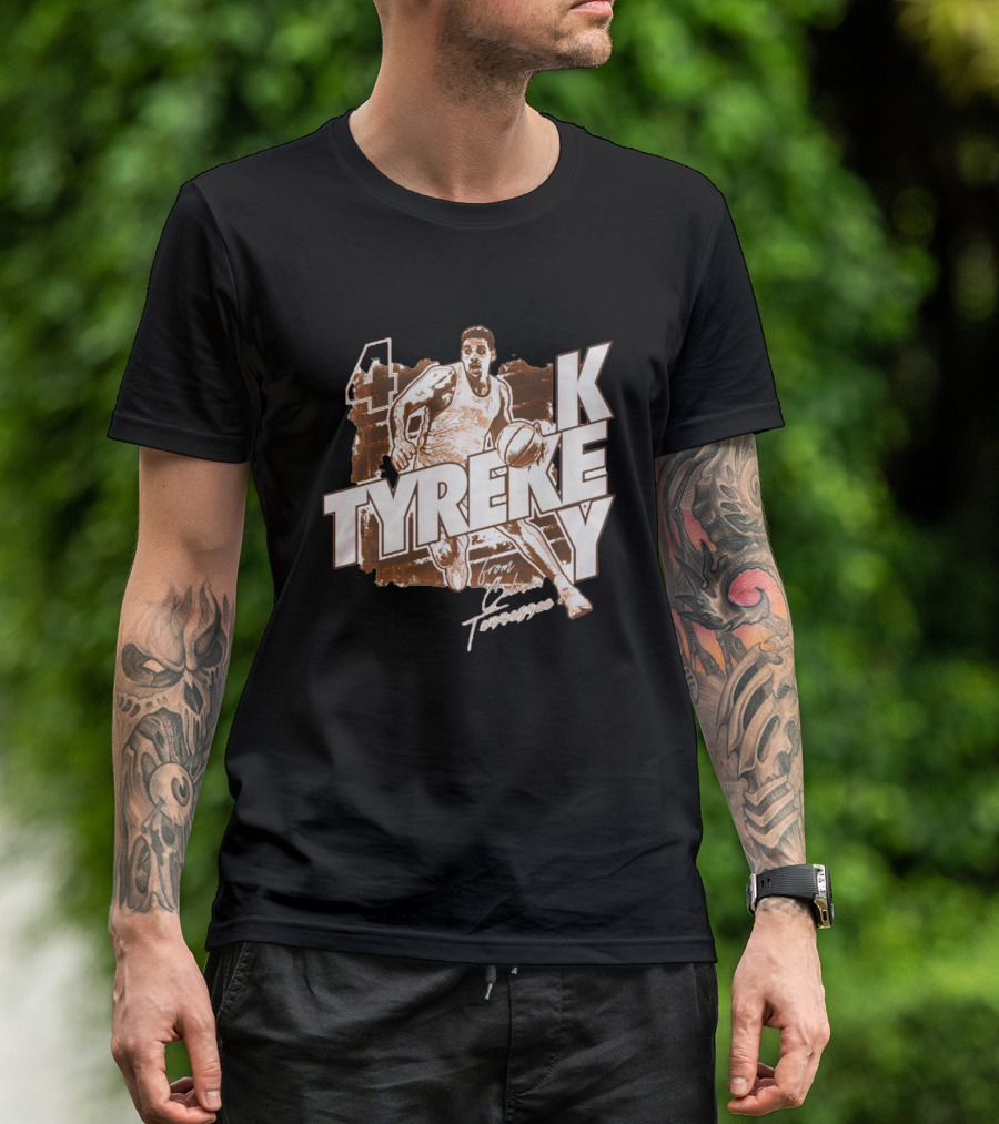 Tyreke Key Number 4 Basketball Player From Celina Tennessee T-Shirt