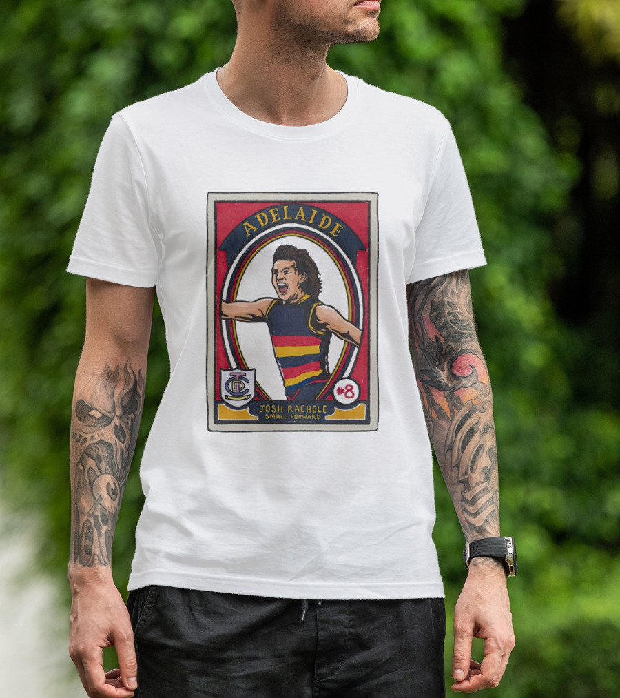 Adelaide Josh Rachele #8 Small Forward Card T-Shirt