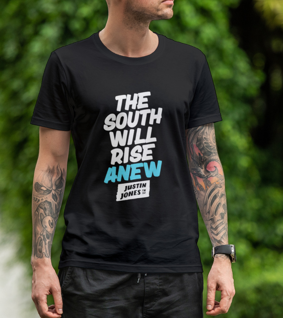 The South Will Rise Anew Justin Jones 52 T-Shirt