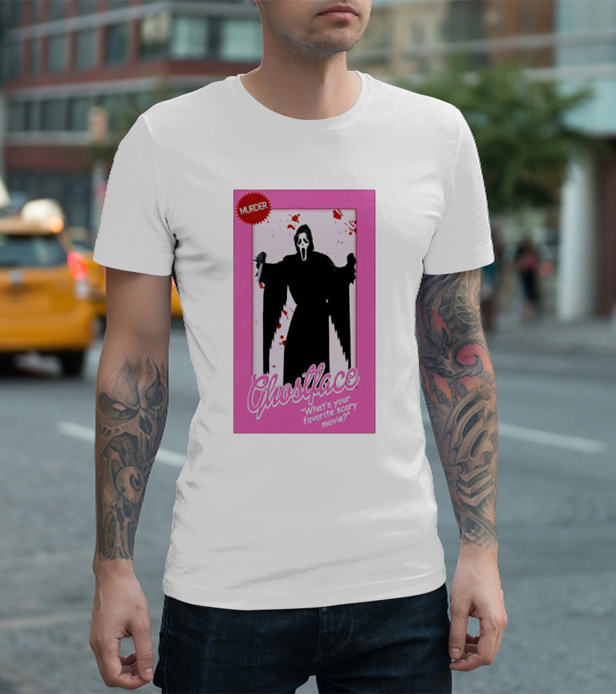Murder Ghostface What's Your Favorite Scary Movie T-Shirt