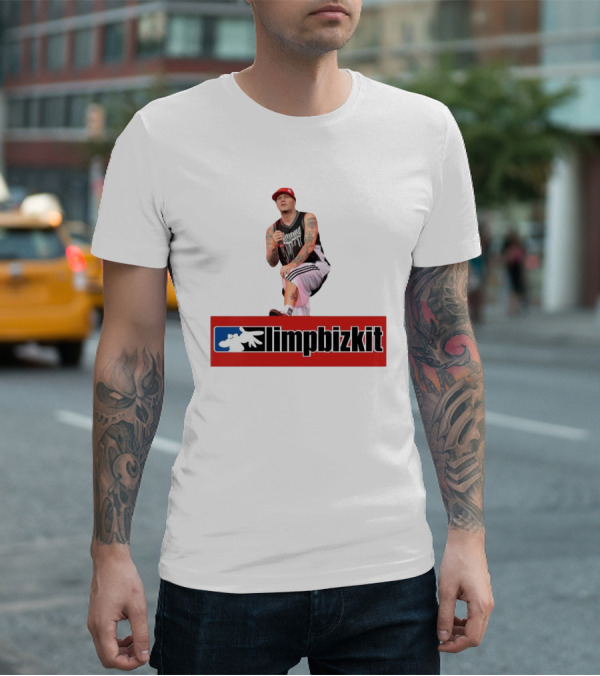 Limpbizkit Fred Durst Red Cap Black Tank Top Music Performance T-Shirt