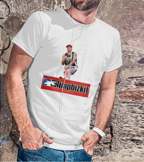 Limpbizkit Fred Durst Red Cap Black Tank Top Music Performance T-Shirt