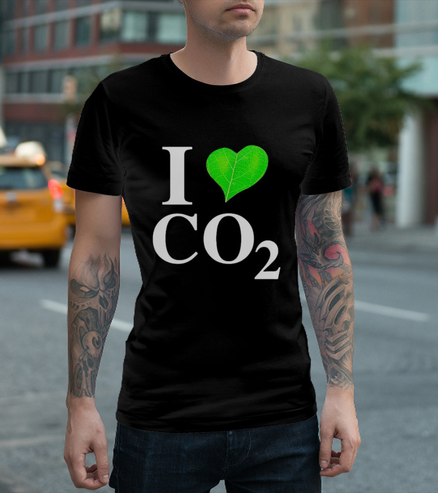 Robin Monotti I Heart CO2 Leaf T-Shirt