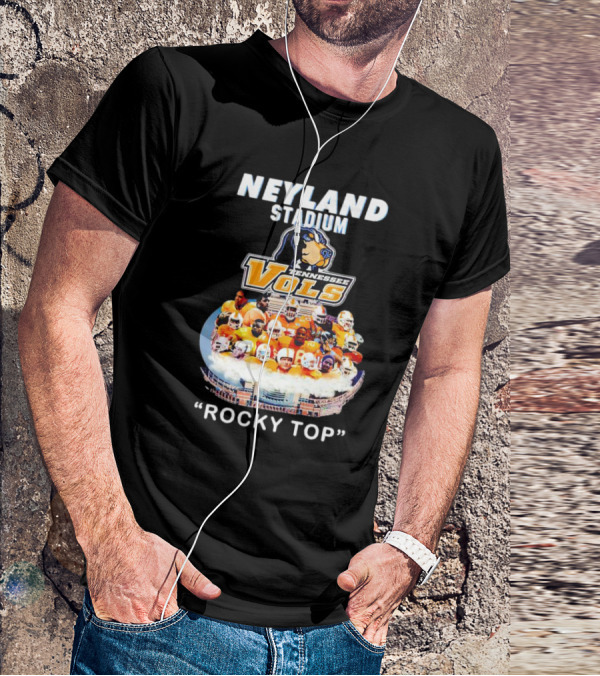 Neyland Stadium Tennessee Vols Rocky Top Football Team T-Shirt