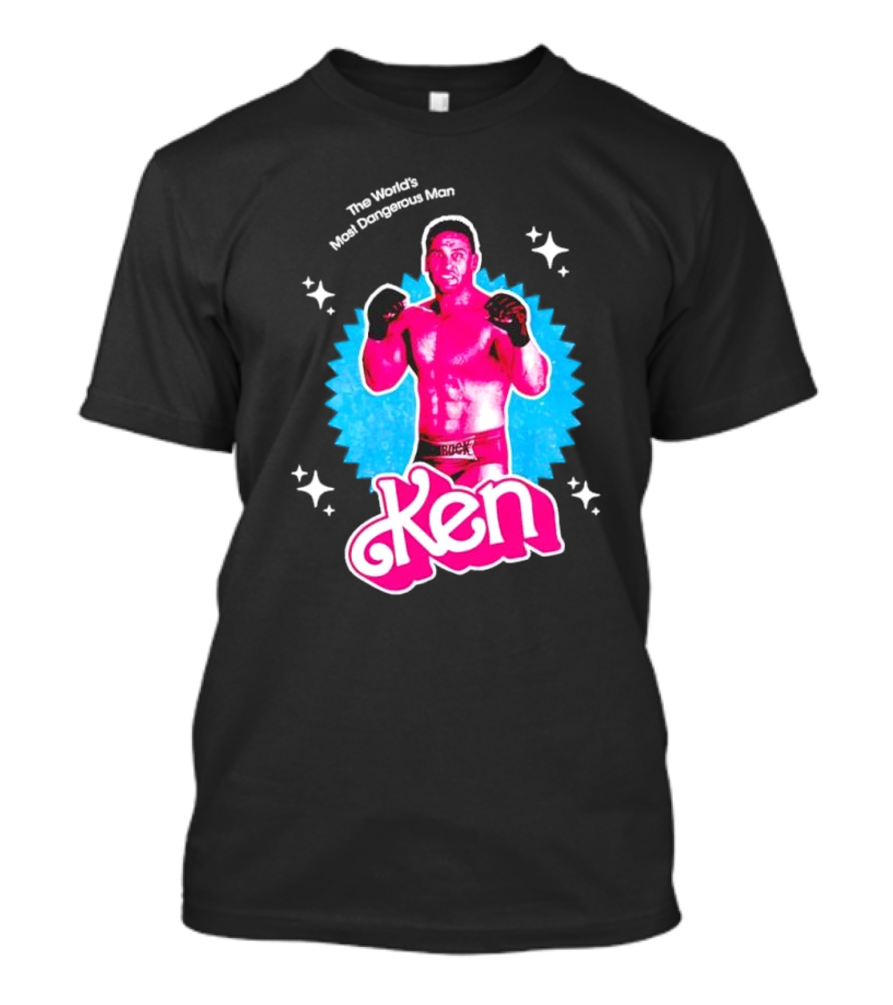 The World's Most Dangerous Man Ken Retro Boxing Star T-Shirt