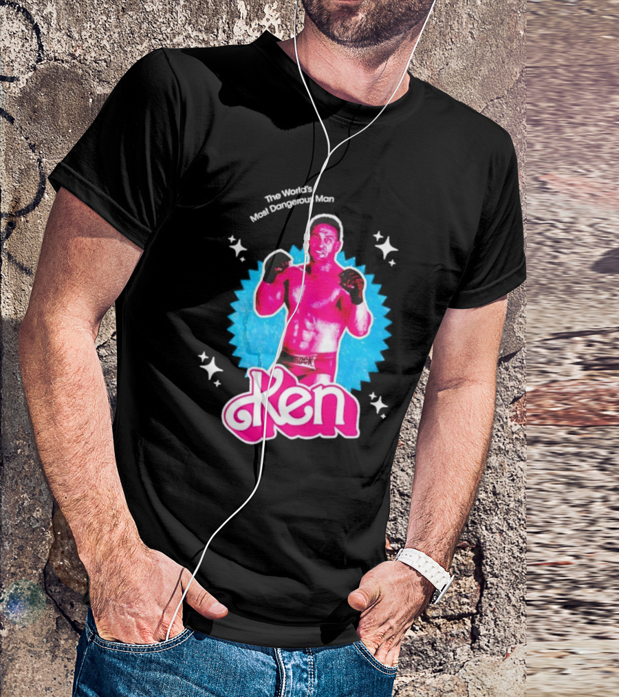 The World's Most Dangerous Man Ken Retro Boxing Star T-Shirt