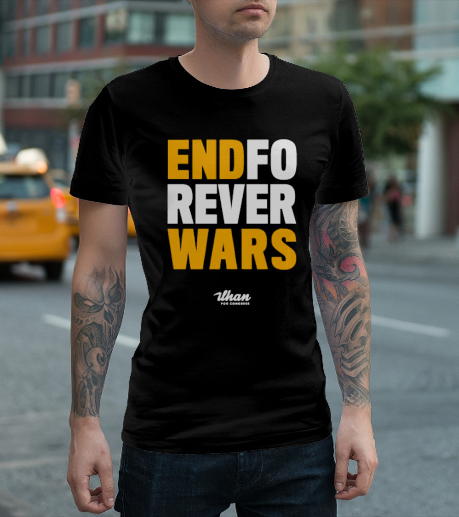 Ilhan For Congress End Forever Wars T-Shirt