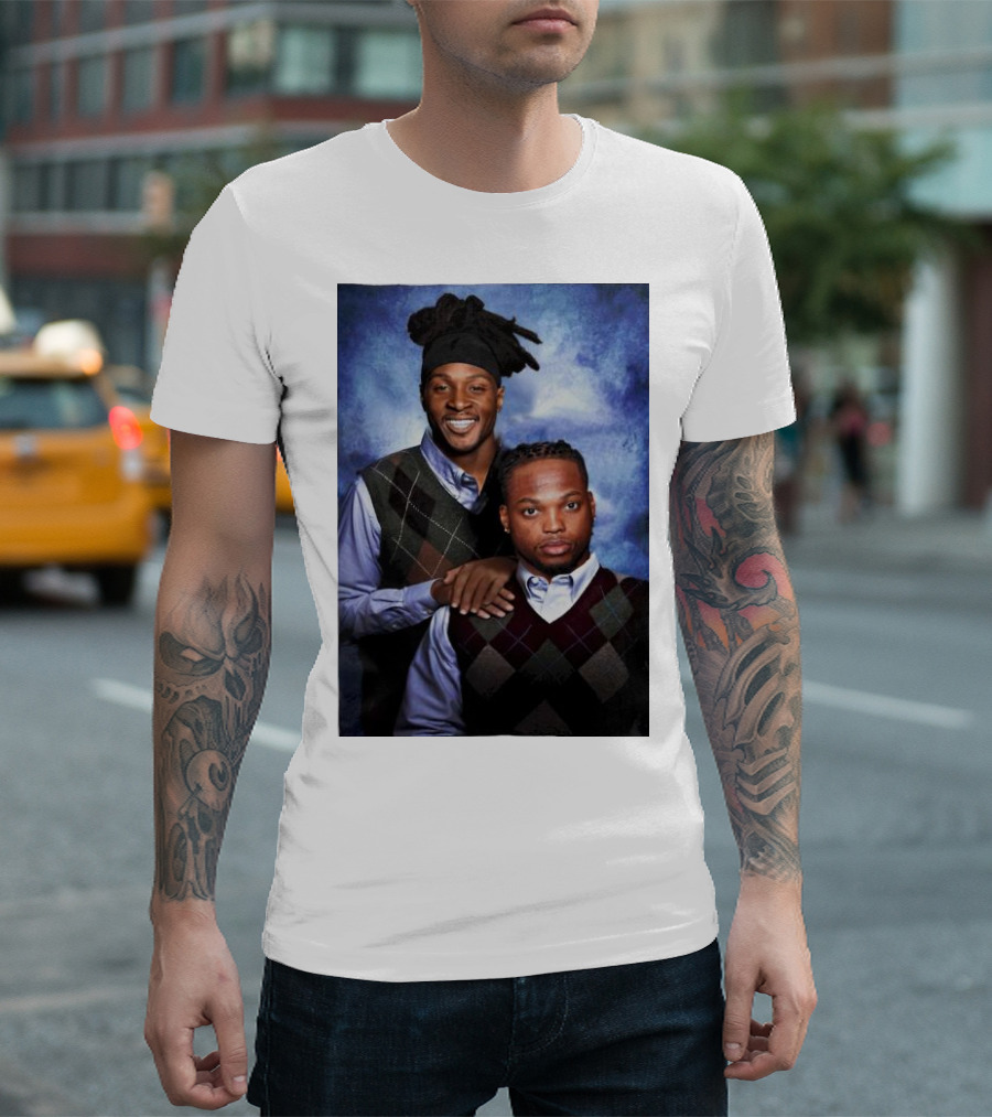 Tennessee Titans Derrick Henry DeAndre Hopkins Step Brothers Photo T-Shirt