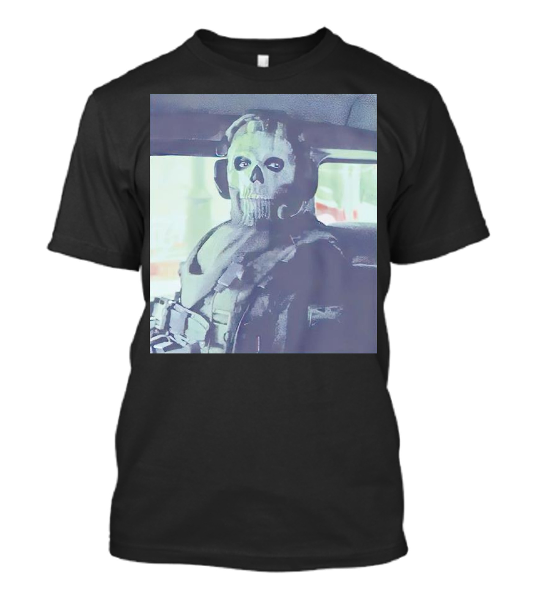 Call Of Duty Modern Warfare II Ghost Mask Staring T-Shirt