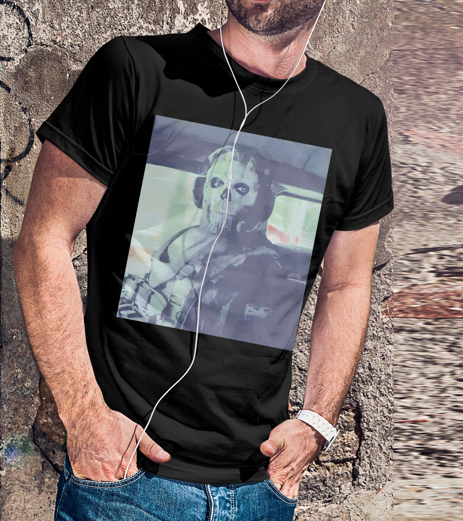 Call Of Duty Modern Warfare II Ghost Mask Staring T-Shirt