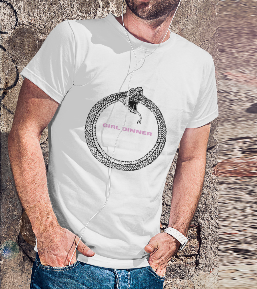 Girl Dinner Snake Ouroboros T-Shirt