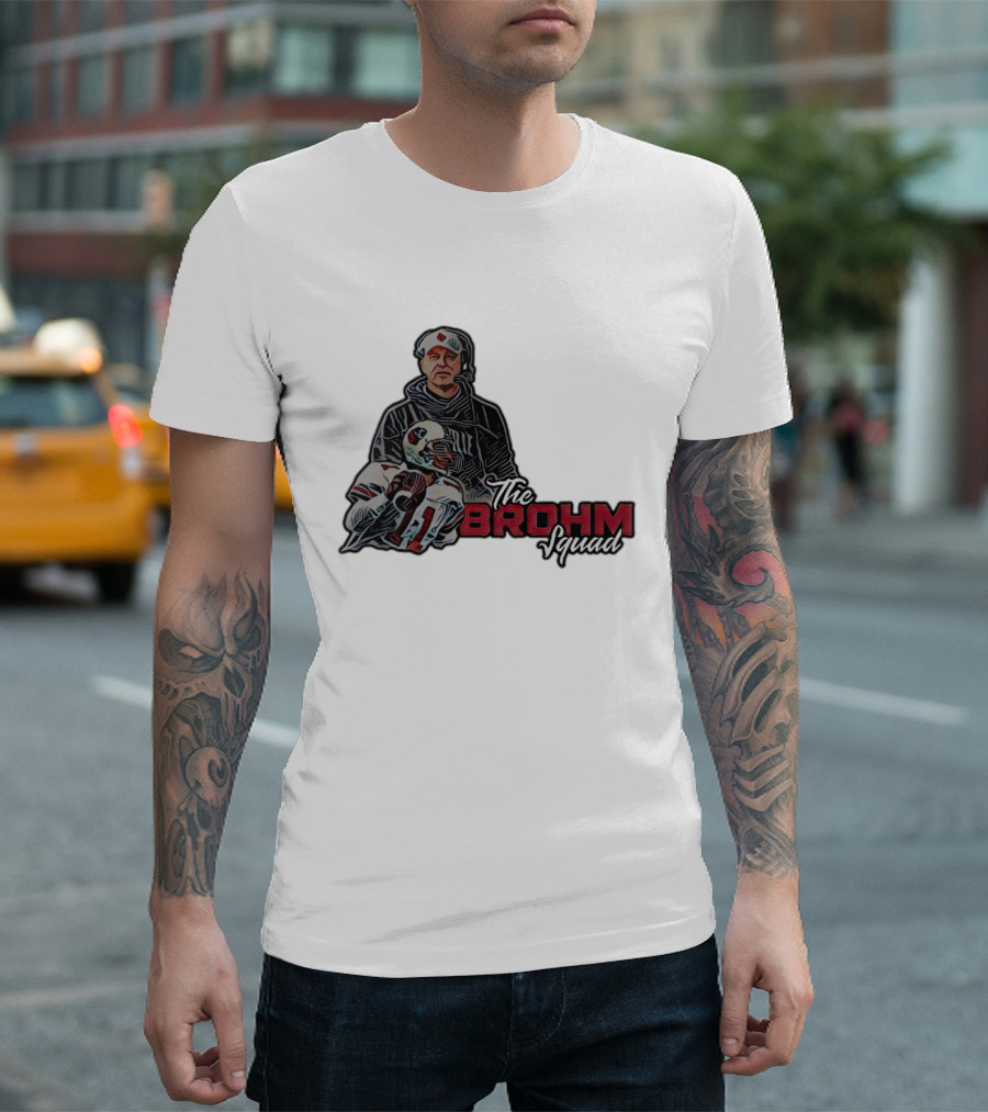The Brohm Squad Football Cartoon T-Shirt