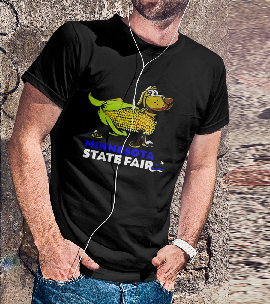 Minnesota State Fair Corn Dog Dog Corn Hybrid T-Shirt