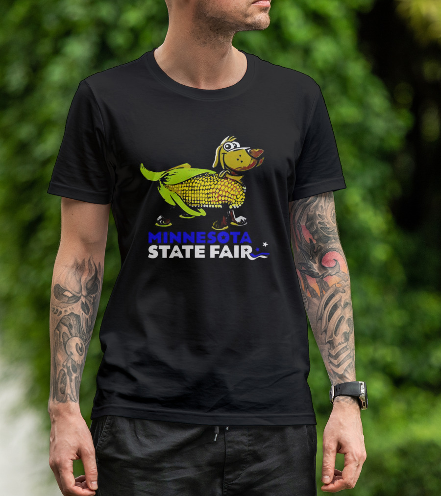 Minnesota State Fair Corn Dog Dog Corn Hybrid T-Shirt