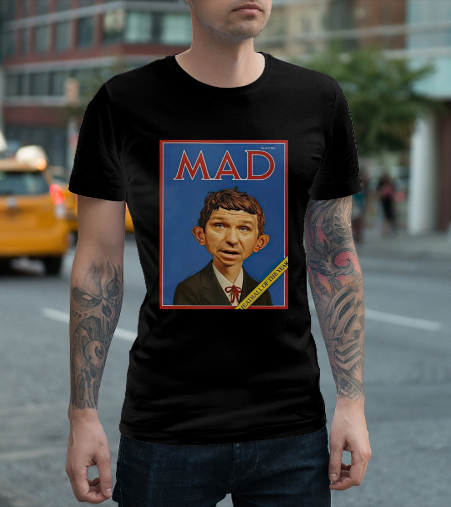 MAD Magazine Meatball of the Year Cover T-Shirt