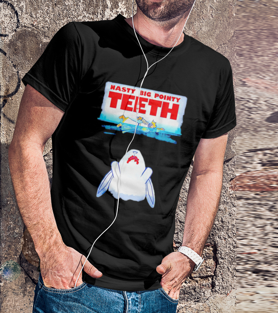 NASTY BIG POINTY TEETH Rabbit Parody With Knight T-Shirt