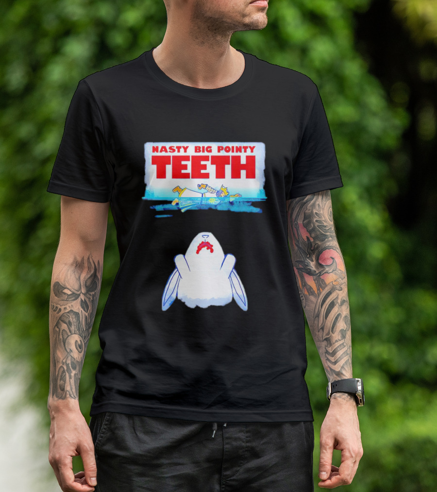 NASTY BIG POINTY TEETH Rabbit Parody With Knight T-Shirt