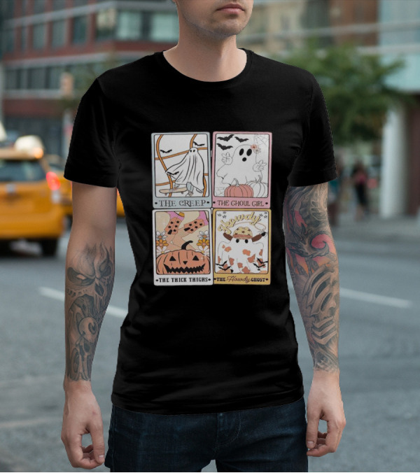 The Creep The Ghoul Girl The Thick Thighs The Howdy Ghost T-Shirt