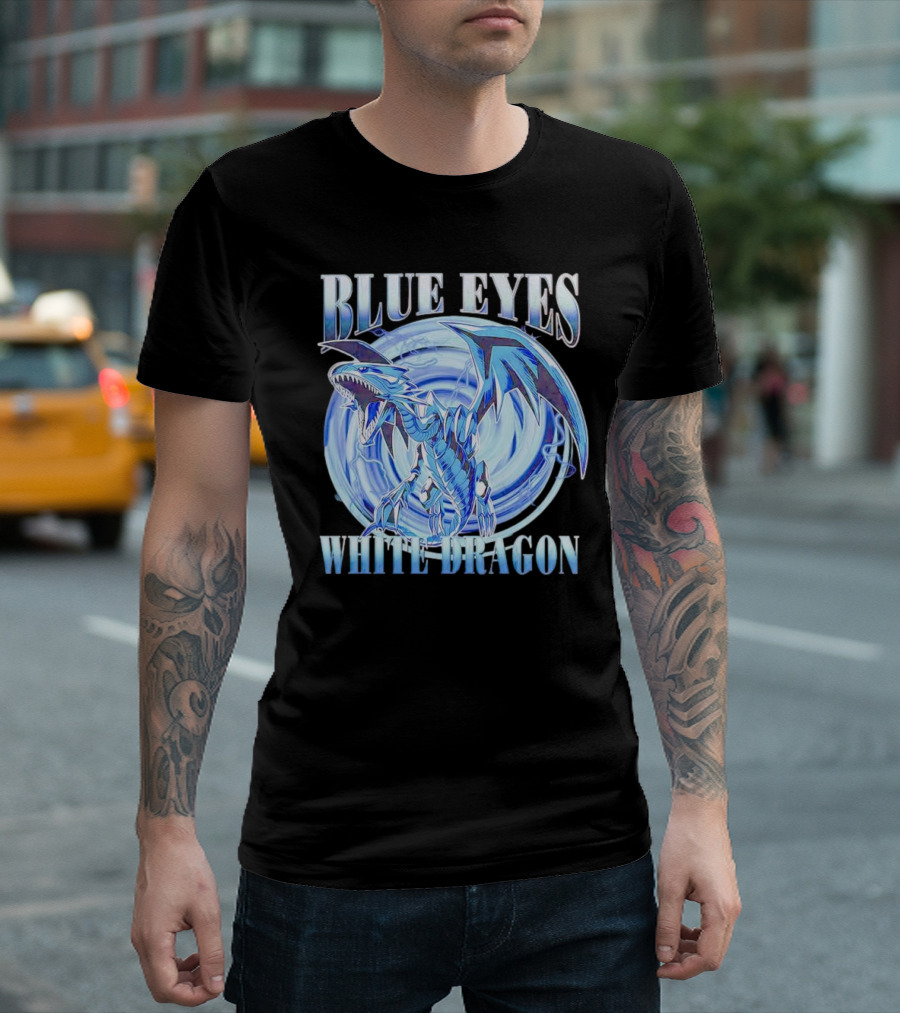 Blue Eyes White Dragon Iconic Character T-Shirt